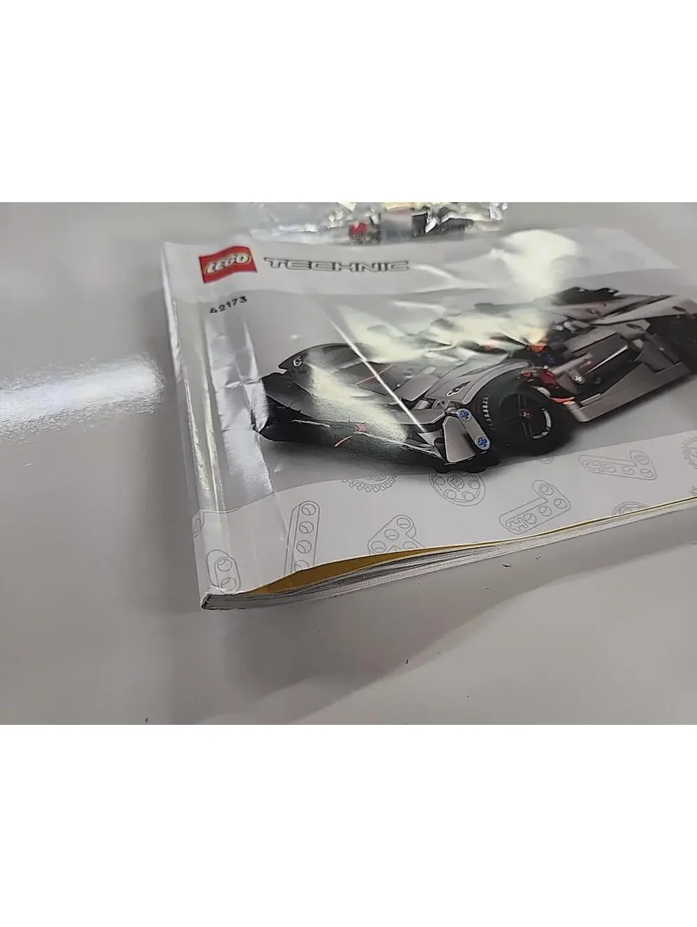 Lego Technic 42173 Koenigsegg Jesko Absolut Manual And Extra Bricks